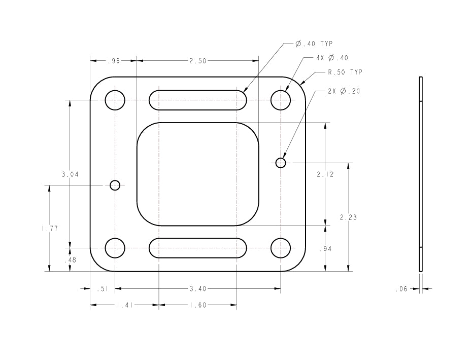 Exhaust Elbow gasket, Sierra 18-0897
