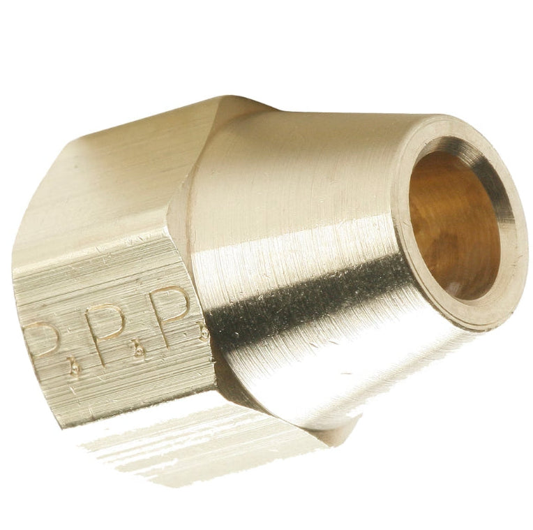 Flare Nut, 45deg, 1/2" Short Nut, Brass