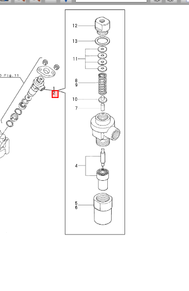Yanmar Fuel Inject Valve 724060-53101