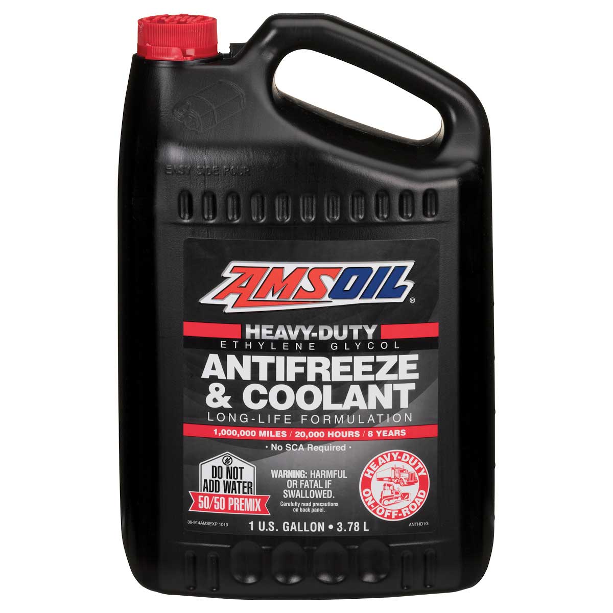 AMSOIL Heavy-Duty Antifreeze & Coolant Gallon Jug
