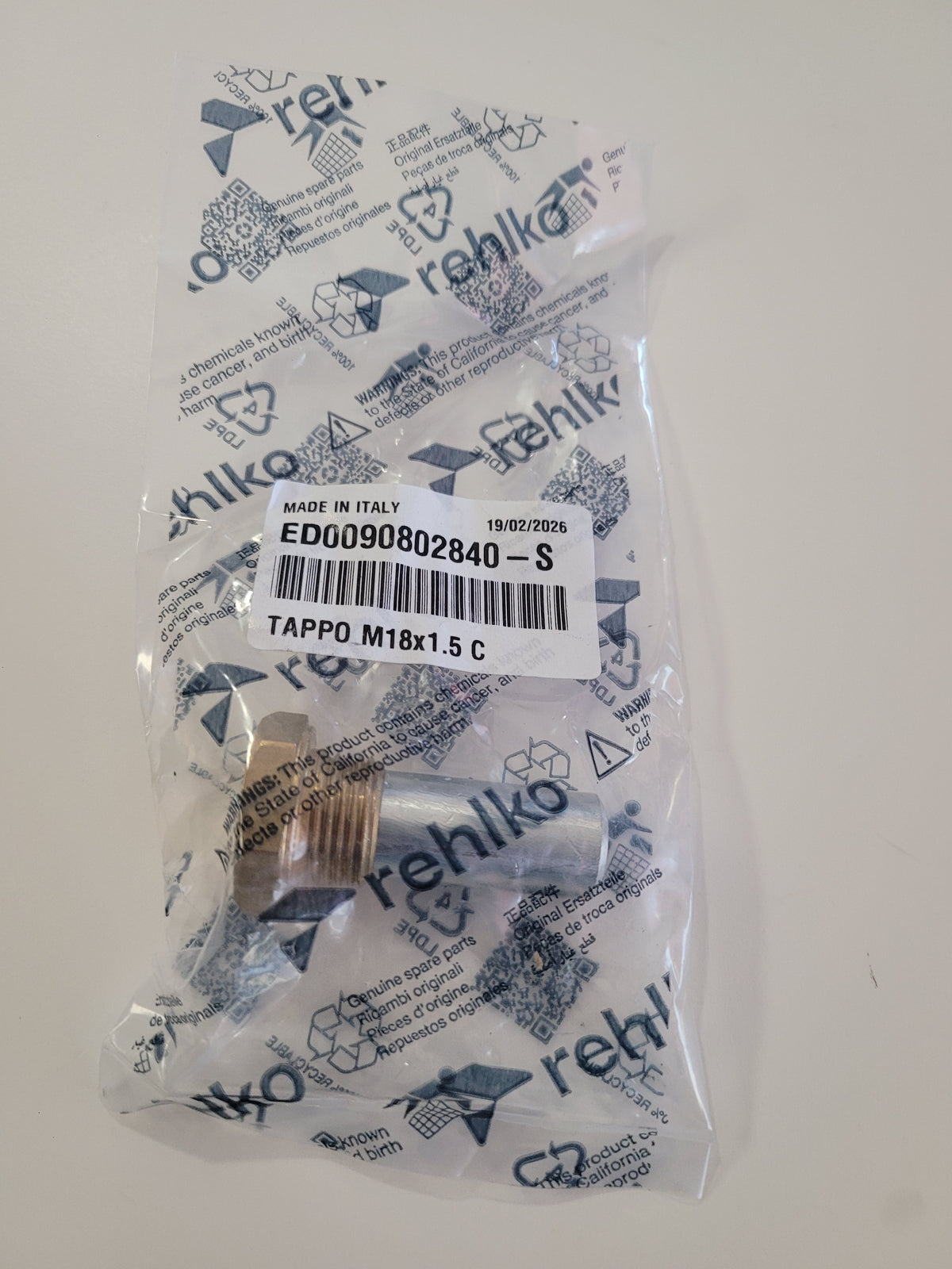 Kohler ED0090802840-S Zinc
