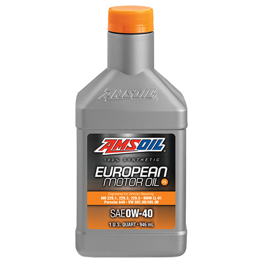 AMSOIL 0W-40 FS 100% Synthetic European Motor Oil Quart