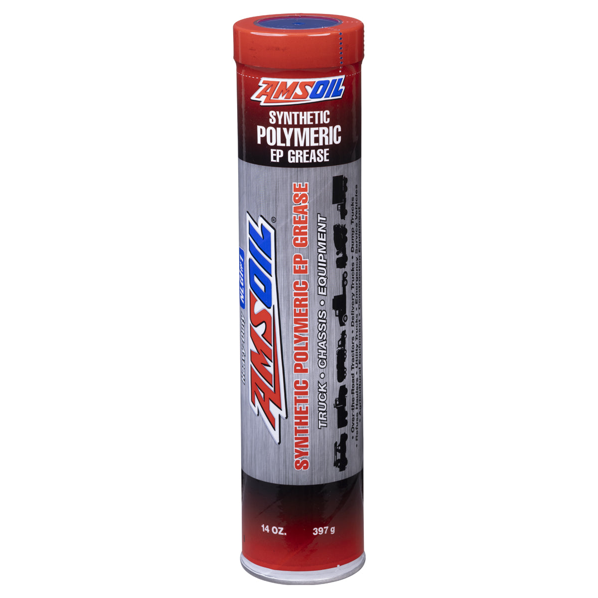 AMSOIL NLGI #1 Synthetic Polymeric Truck, Chassis and Equipment Grease14 oz. Cartridge