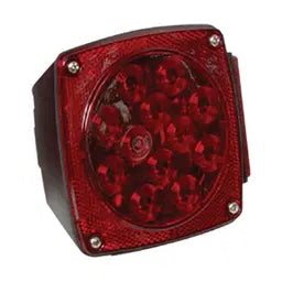 L.E.D. Submersible Left Side Tail Light - Trailers Under 80” Wide Marpac