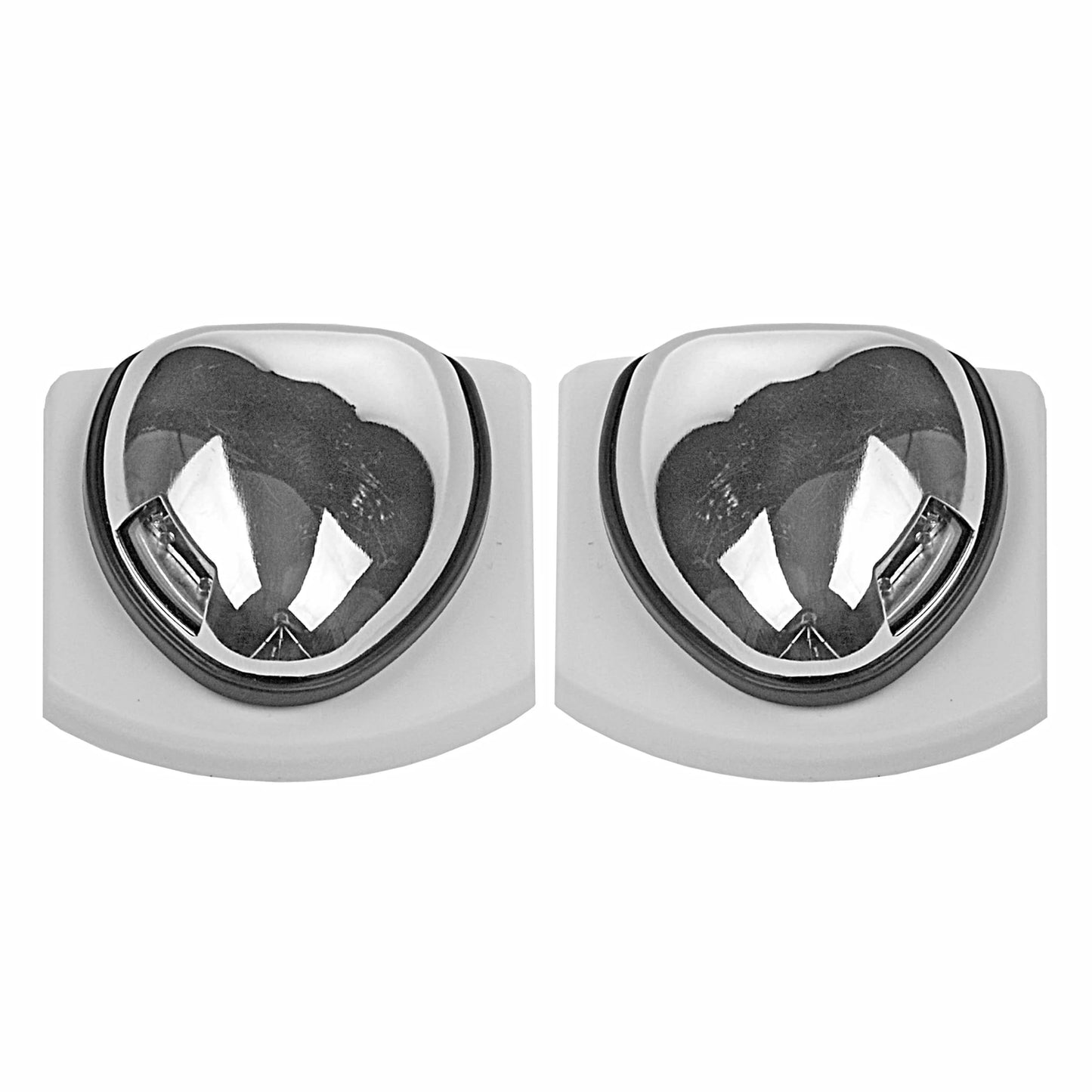 T-H LED Low Profile Bow Light Set (Black adapter plates)