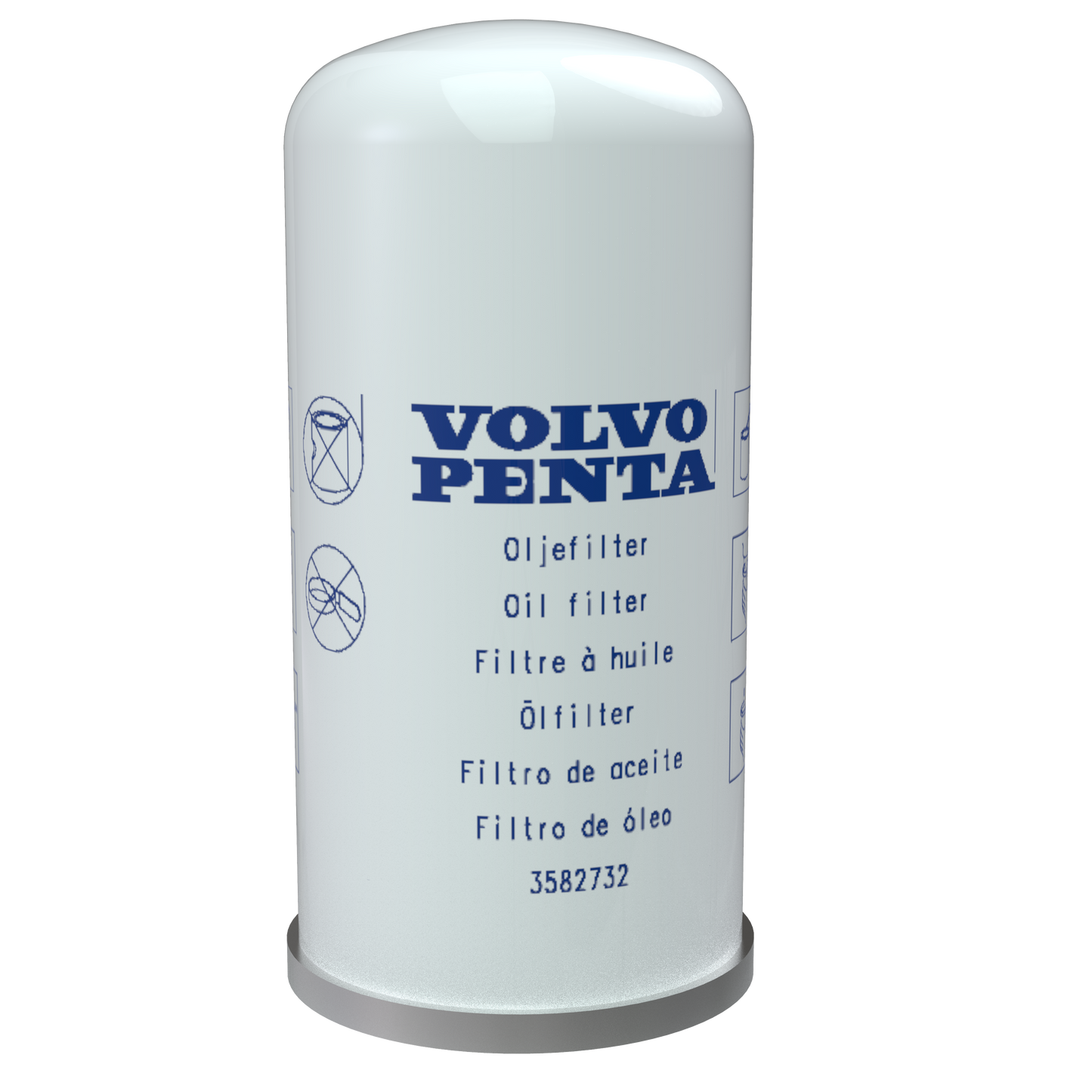 Oil filter REPLACES 3582732