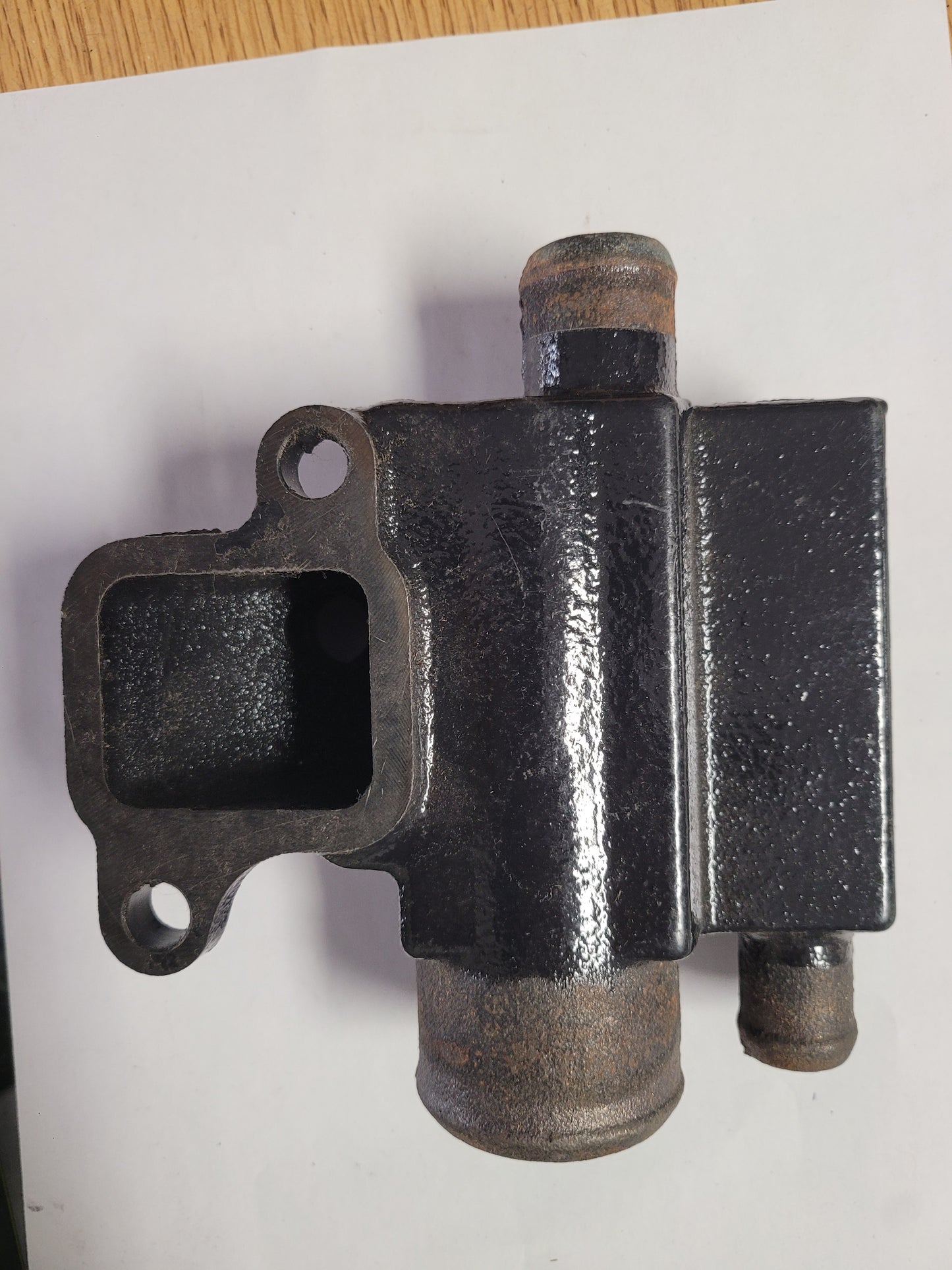 Thermostat Housing, (NOS) Volvo 3861409