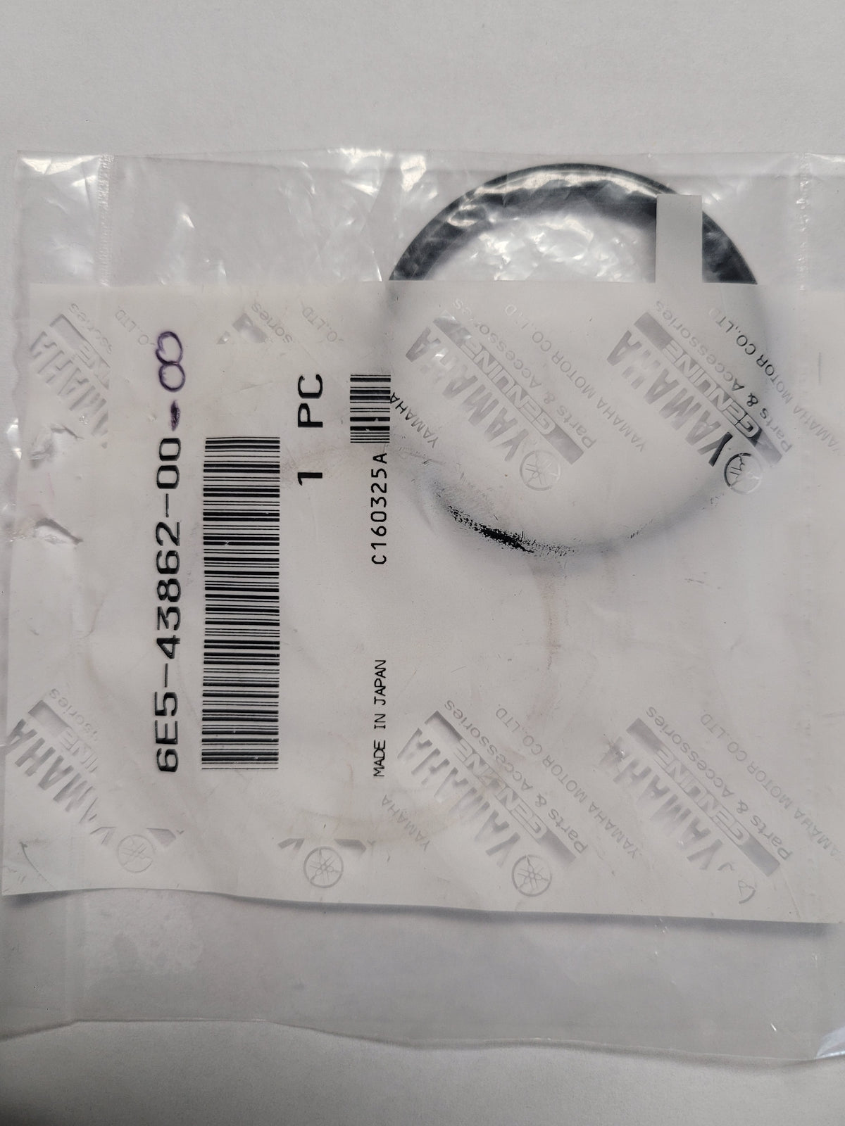 Yamaha 6E5-43862-00-00, O-Ring