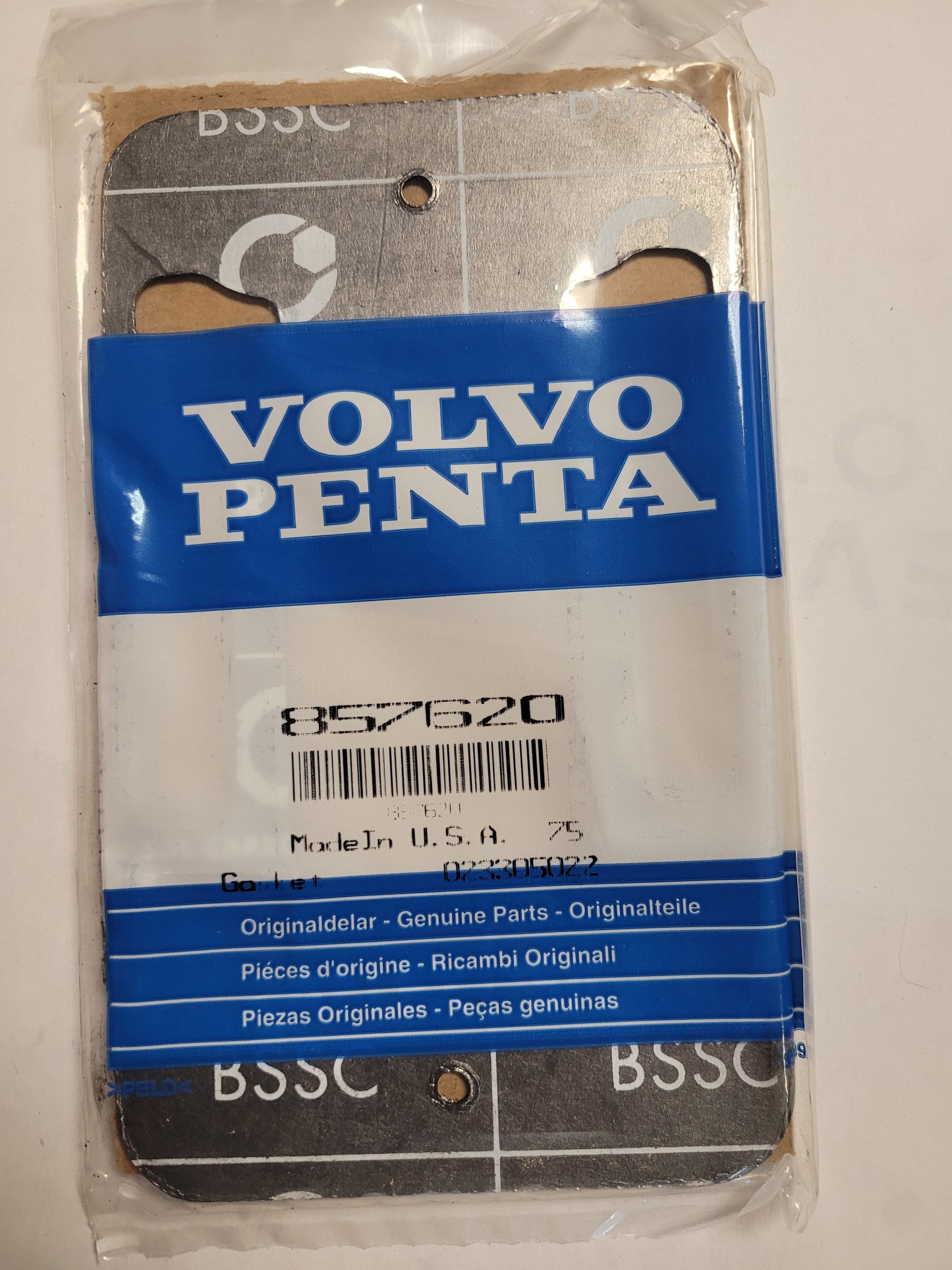 Gasket, Exh. Elbow (NOS) Volvo 857620