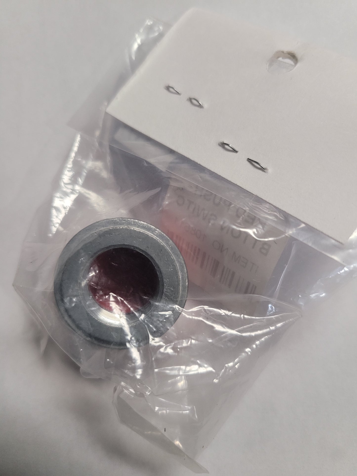 Red Push Button Switch Cap