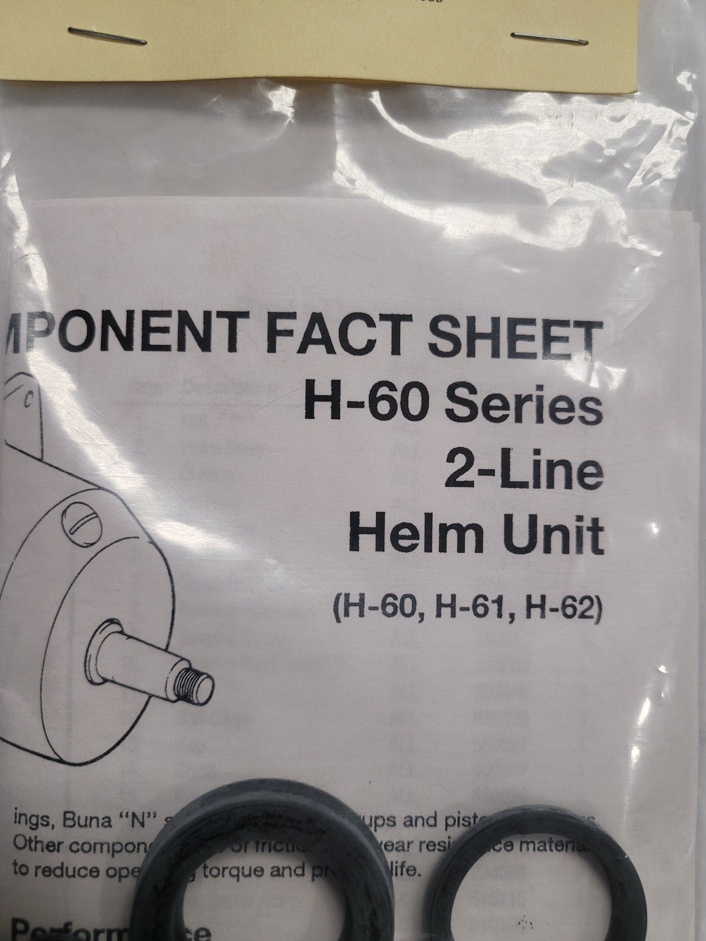 Helm seal kit, 60 series