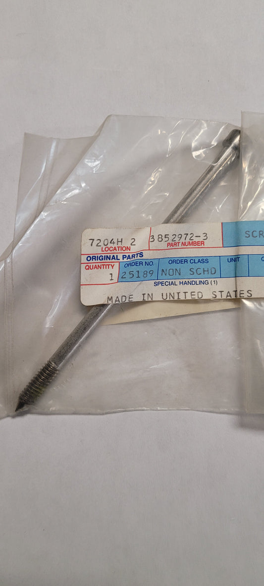 Screw, Anode Retainer, Volvo. (NOS) 3852972