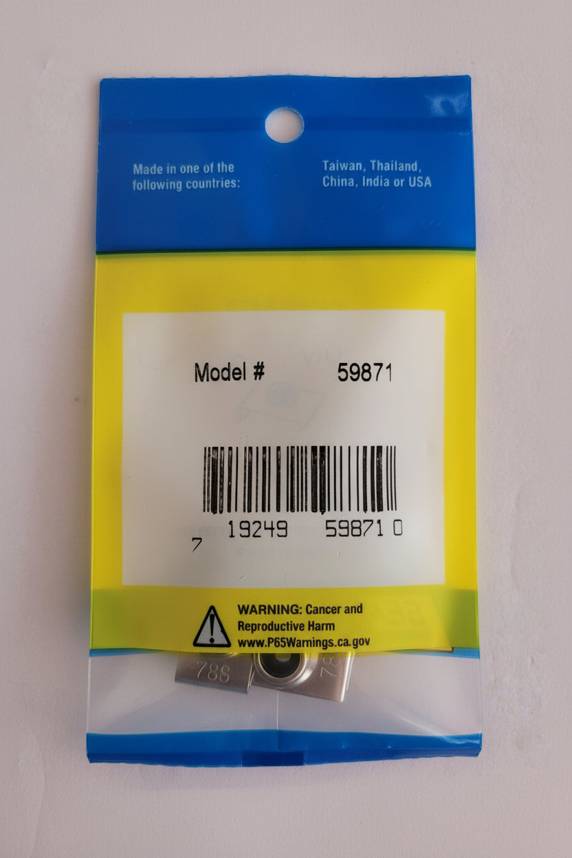 Seachoice 59871 Windshield Clips 7/8" Frame, Qty. 2
