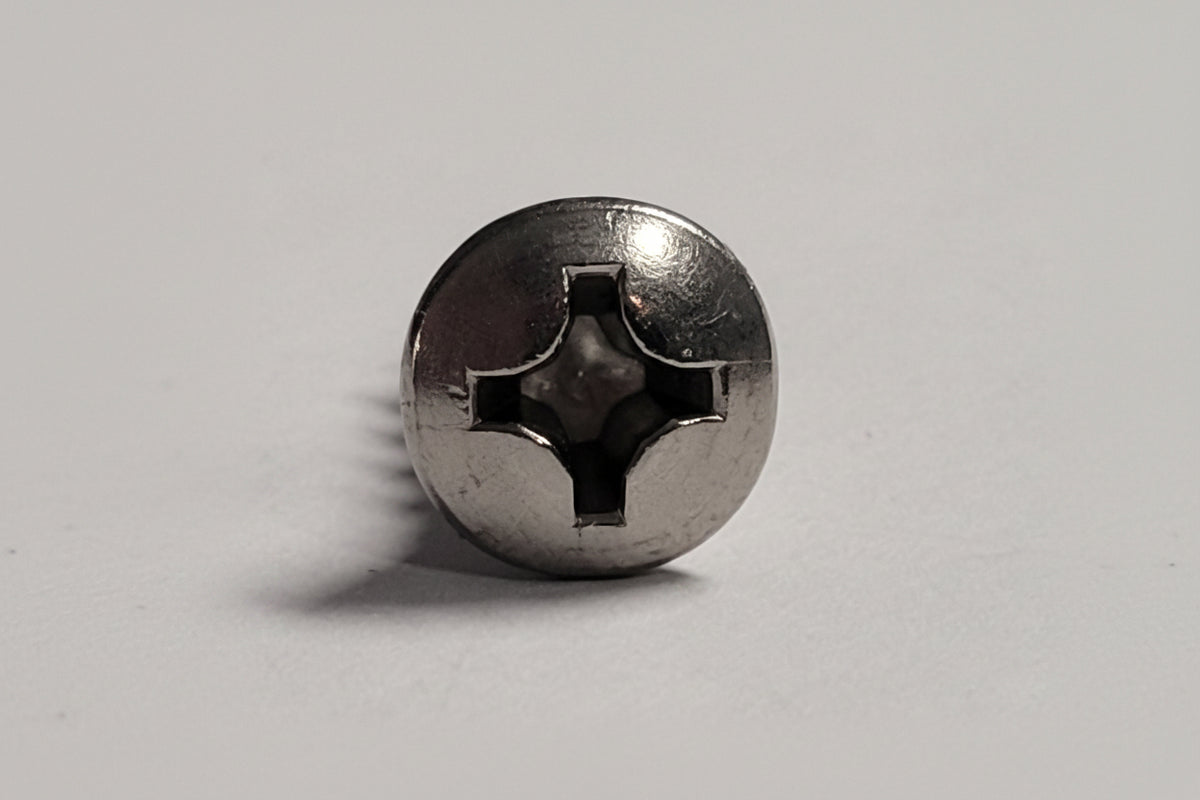14X1-1/4" SS Oval Screw, 4-0265
