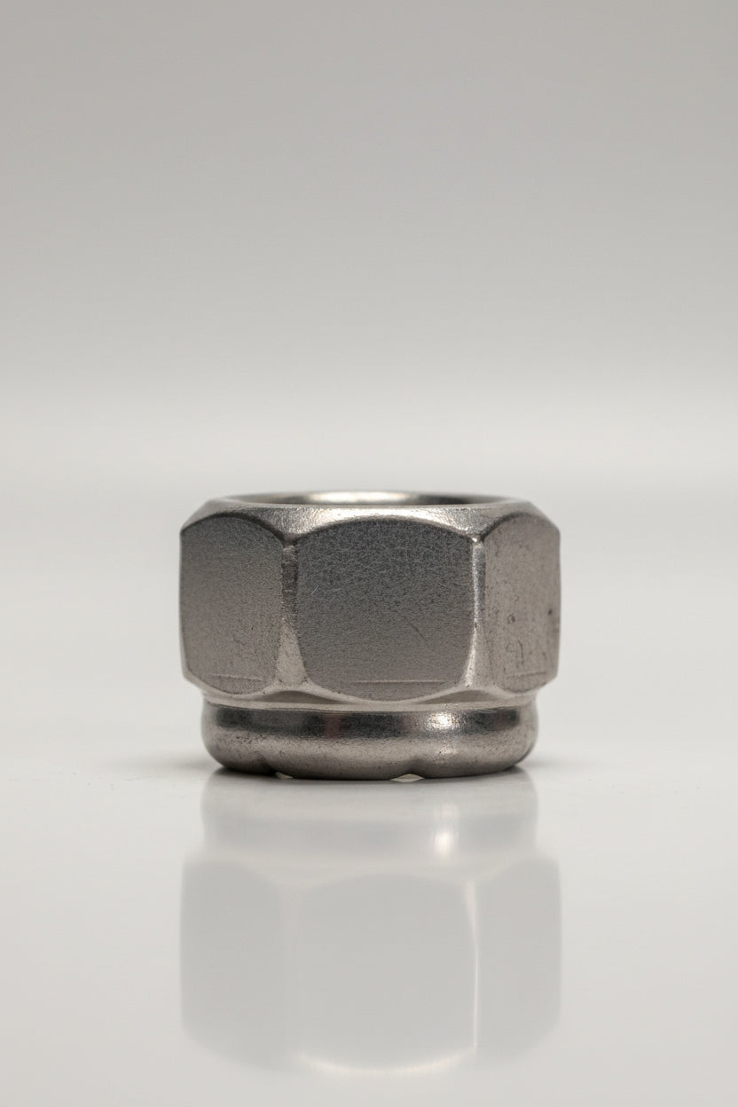 Nylon Insert Locknut, #10-24, Stainless Steel, 4-1929