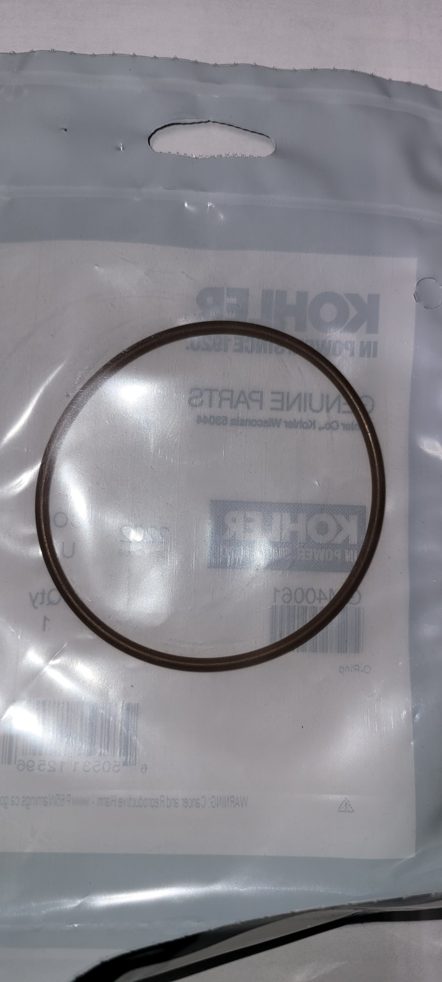 Kohler GM40061 ECD Catalyst O-ring