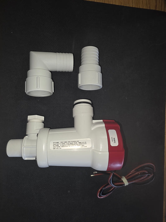 1100 Gph Livewell Straight replaces 405FC