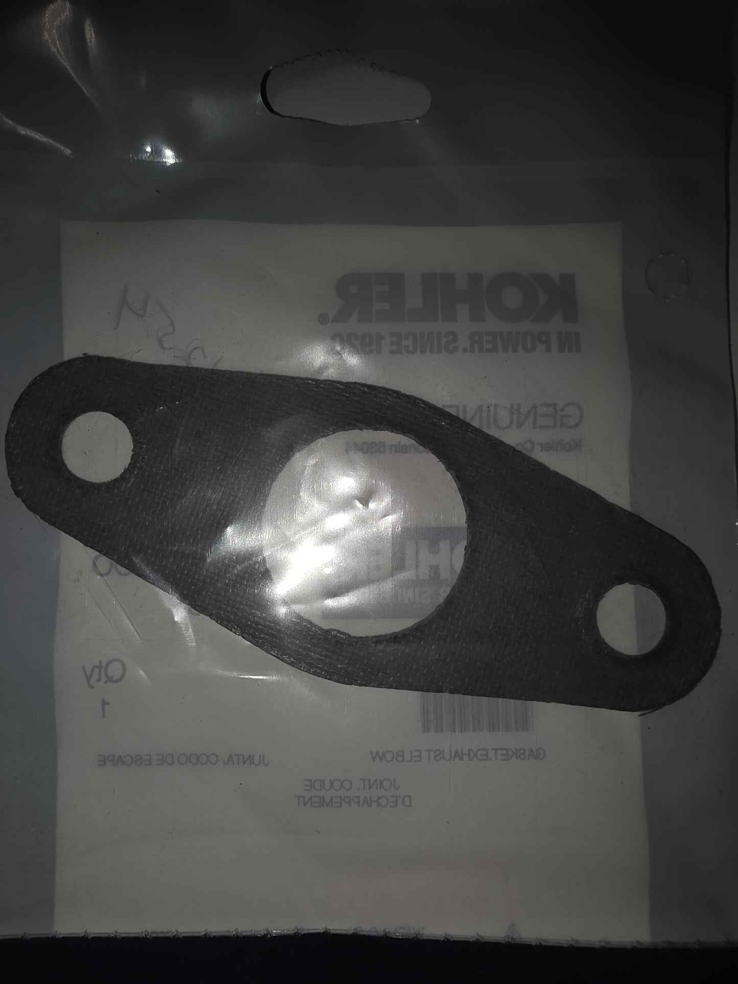 Kohler 241254 Gasket