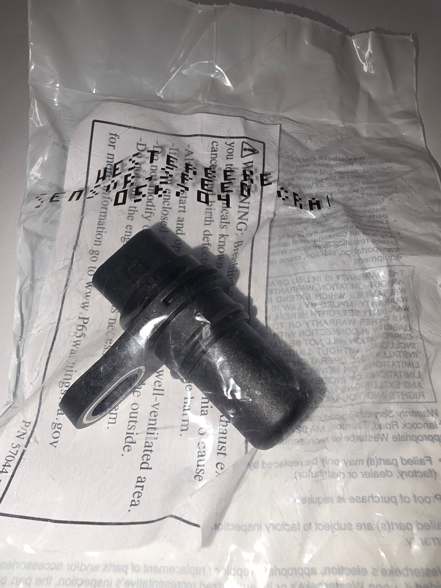 Wetserbeke 56704 Speed Crank Sensor