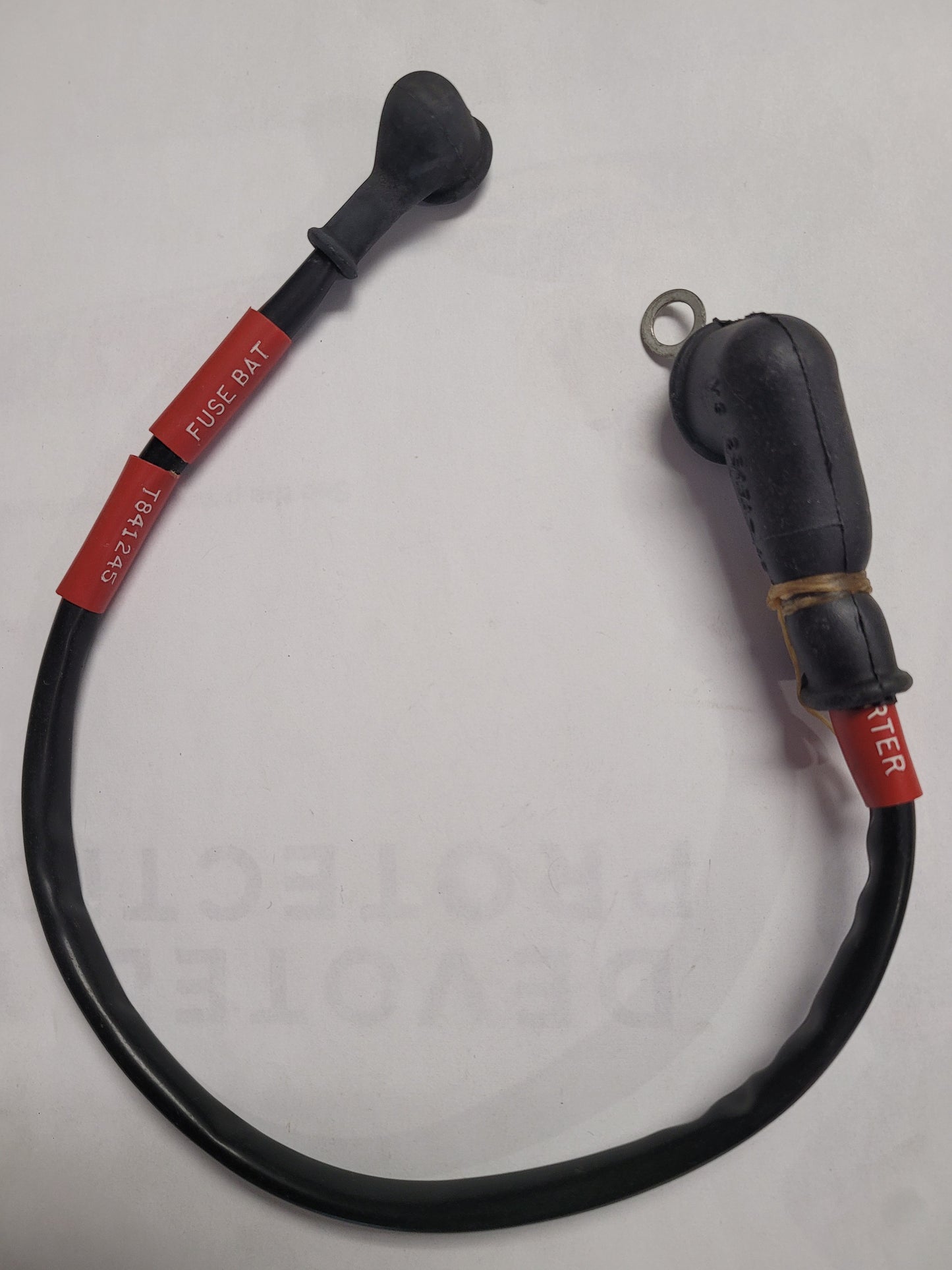 Cable, Starter to Fuse, (breaker) (NOS) Volvo 841245