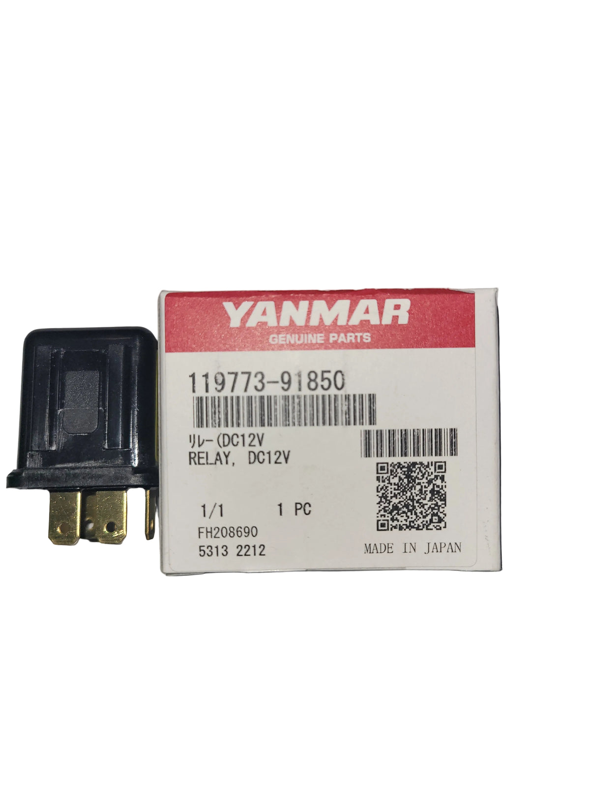 Yanmar 119773-91850 Relay