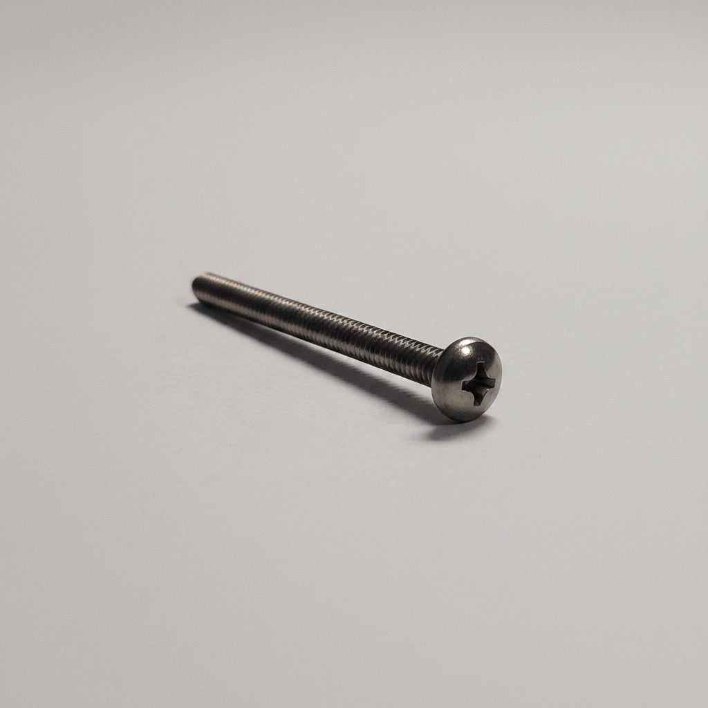 Machine Screw, Pan Head, SS, 10-24 x 2-1/2", 4-92426