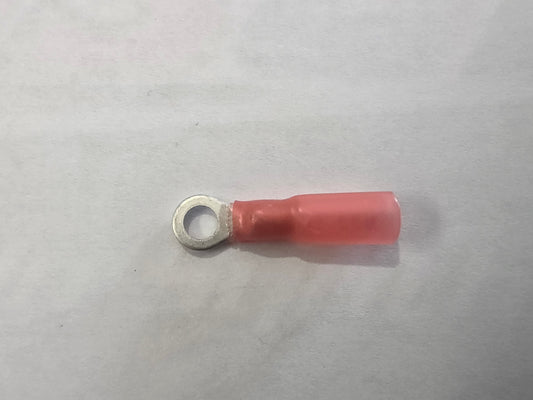 18-22ga Red Heat Shrink Ring Terminal (Ea)