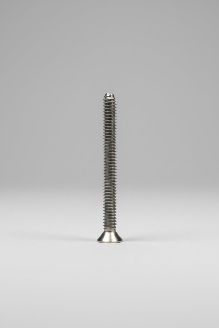 Machine Screw, Flat Head, 1/4"-20x3", 4-2325