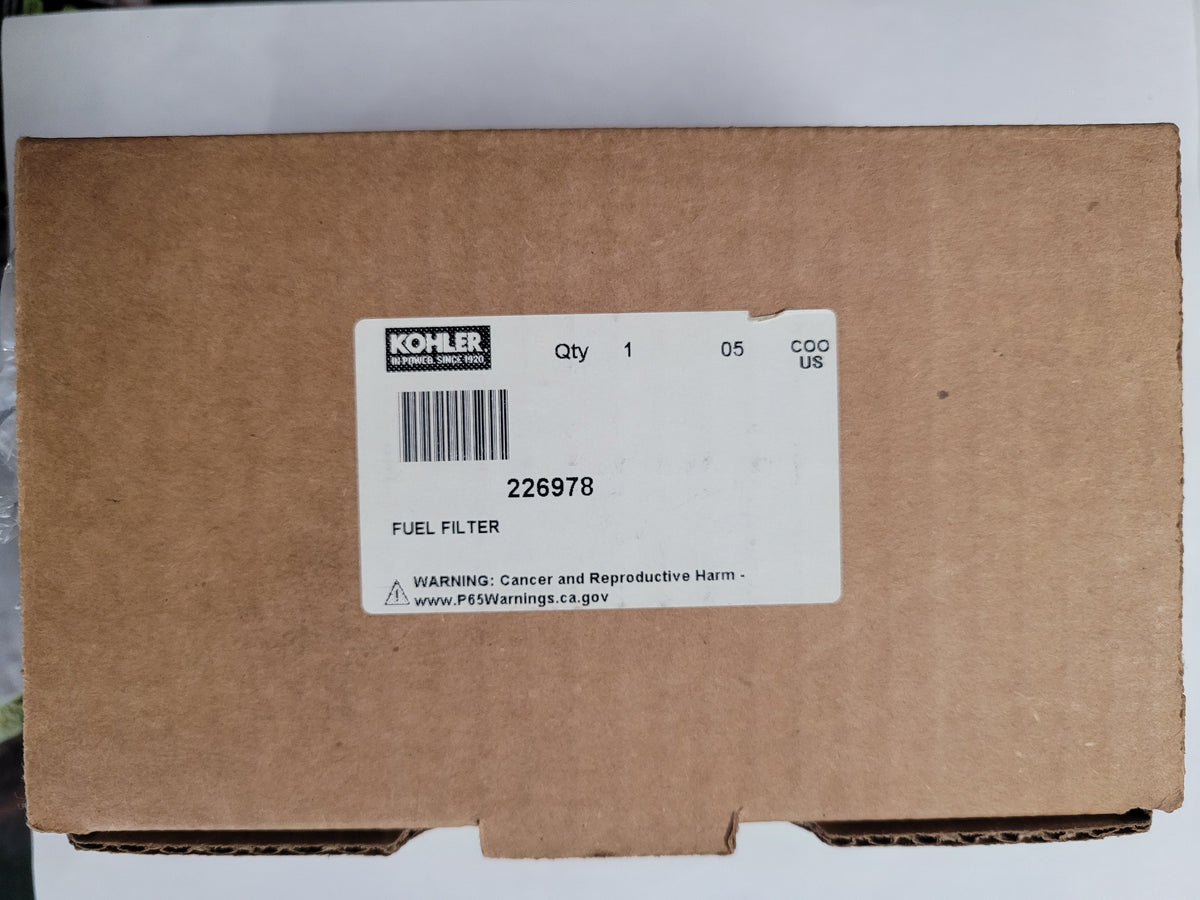 Fuel Filter, OEM, Kohler 226978