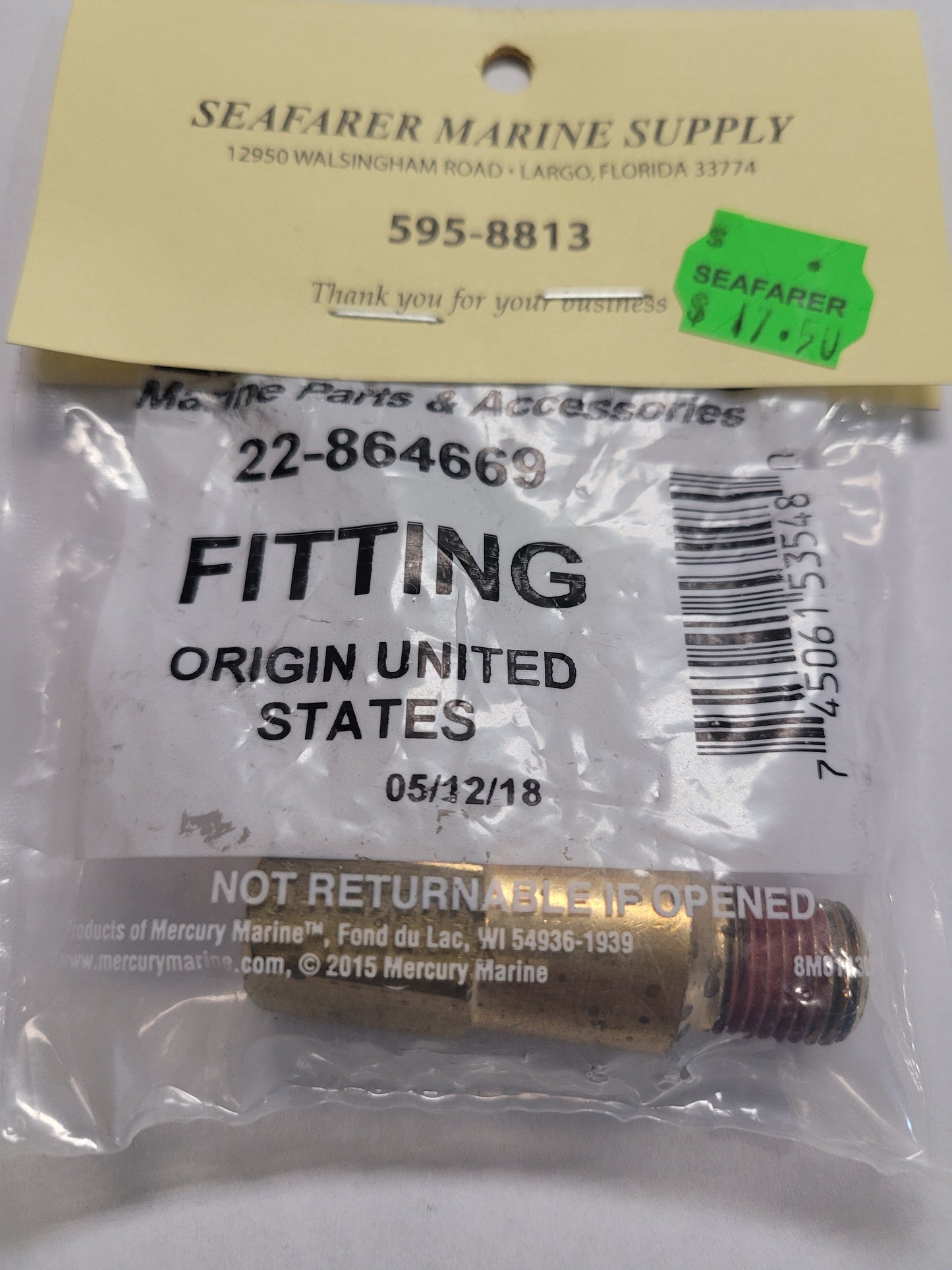 Fitting, adapter