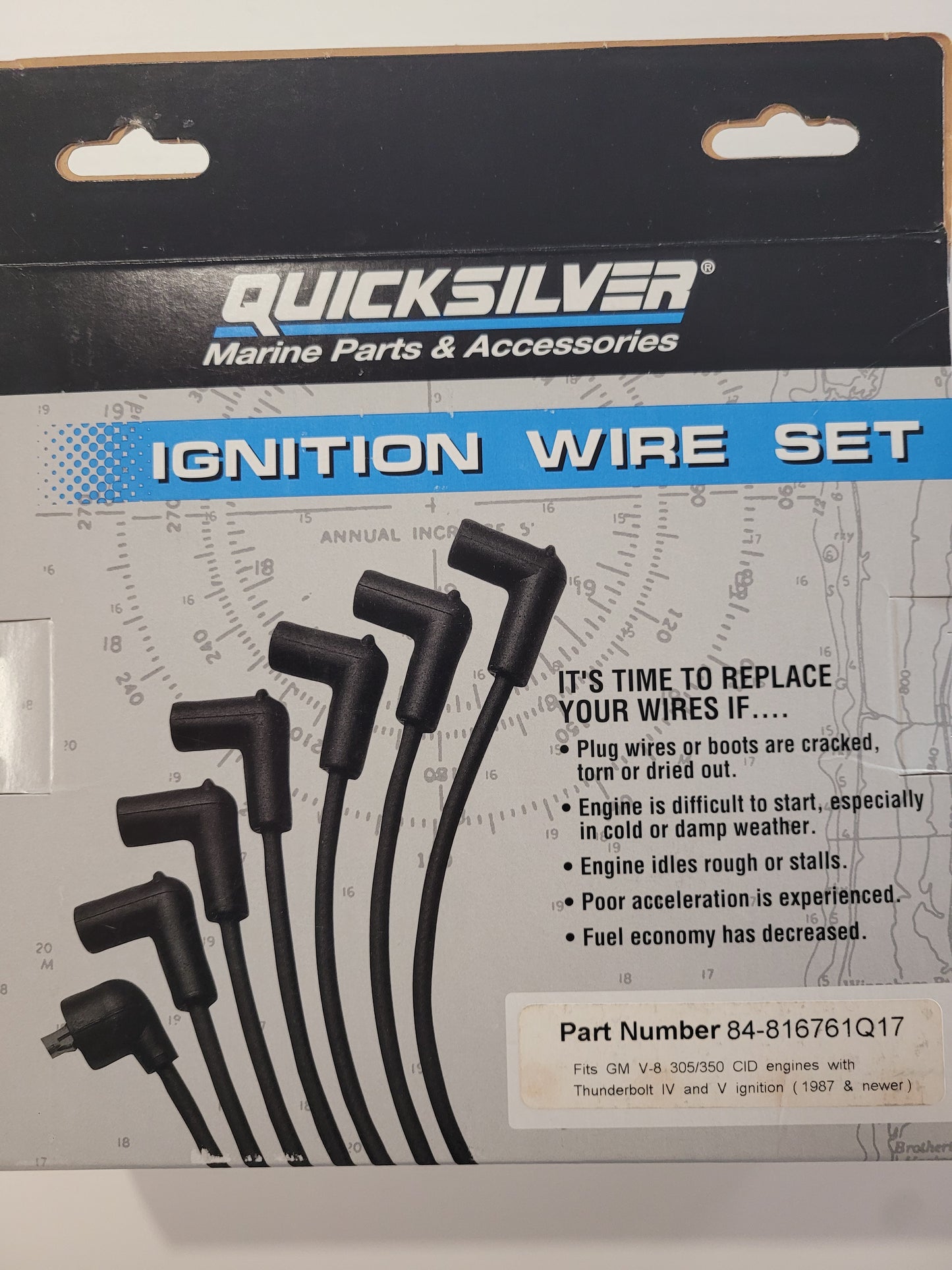 Quicksilver Spark Plug Wire Kit, 816761Q17
