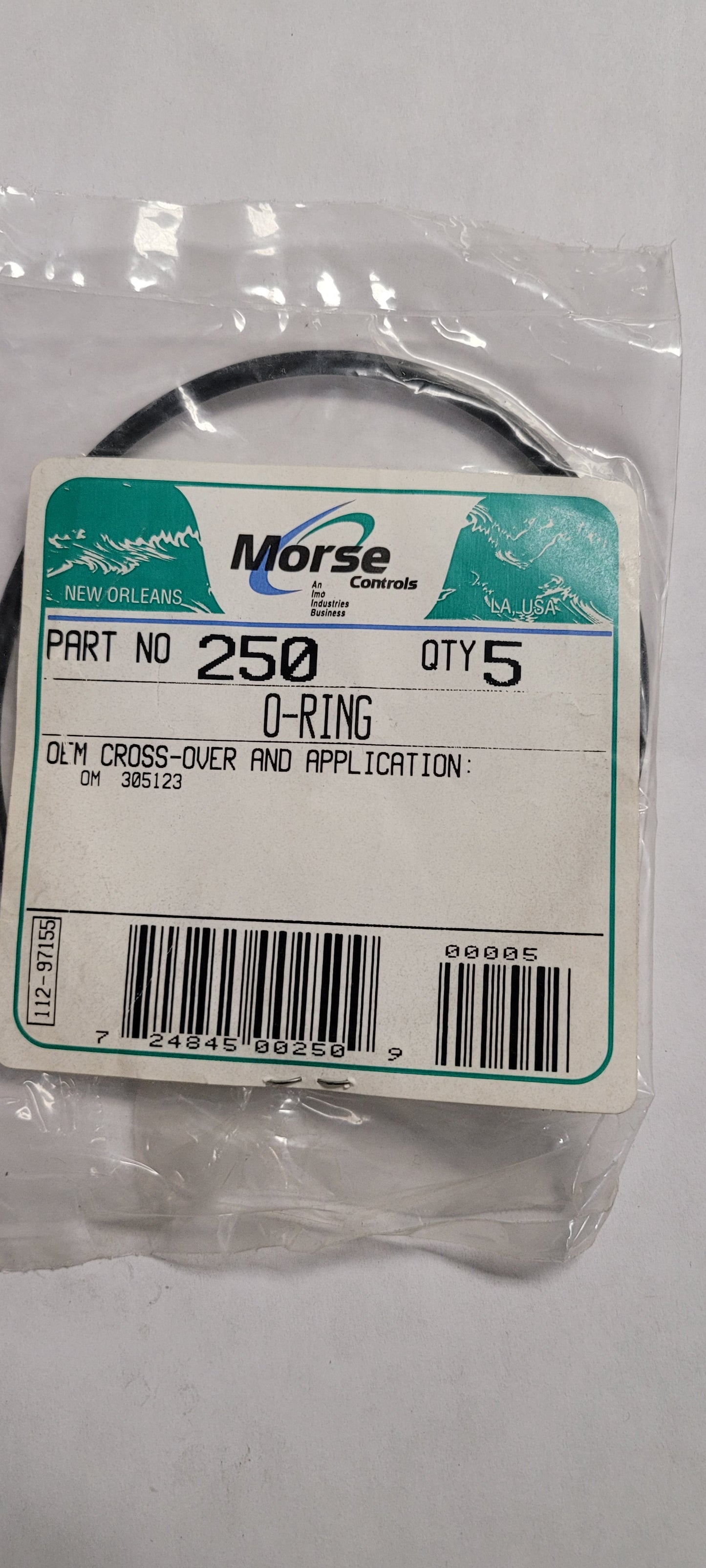 O-Ring, Morse, 250
