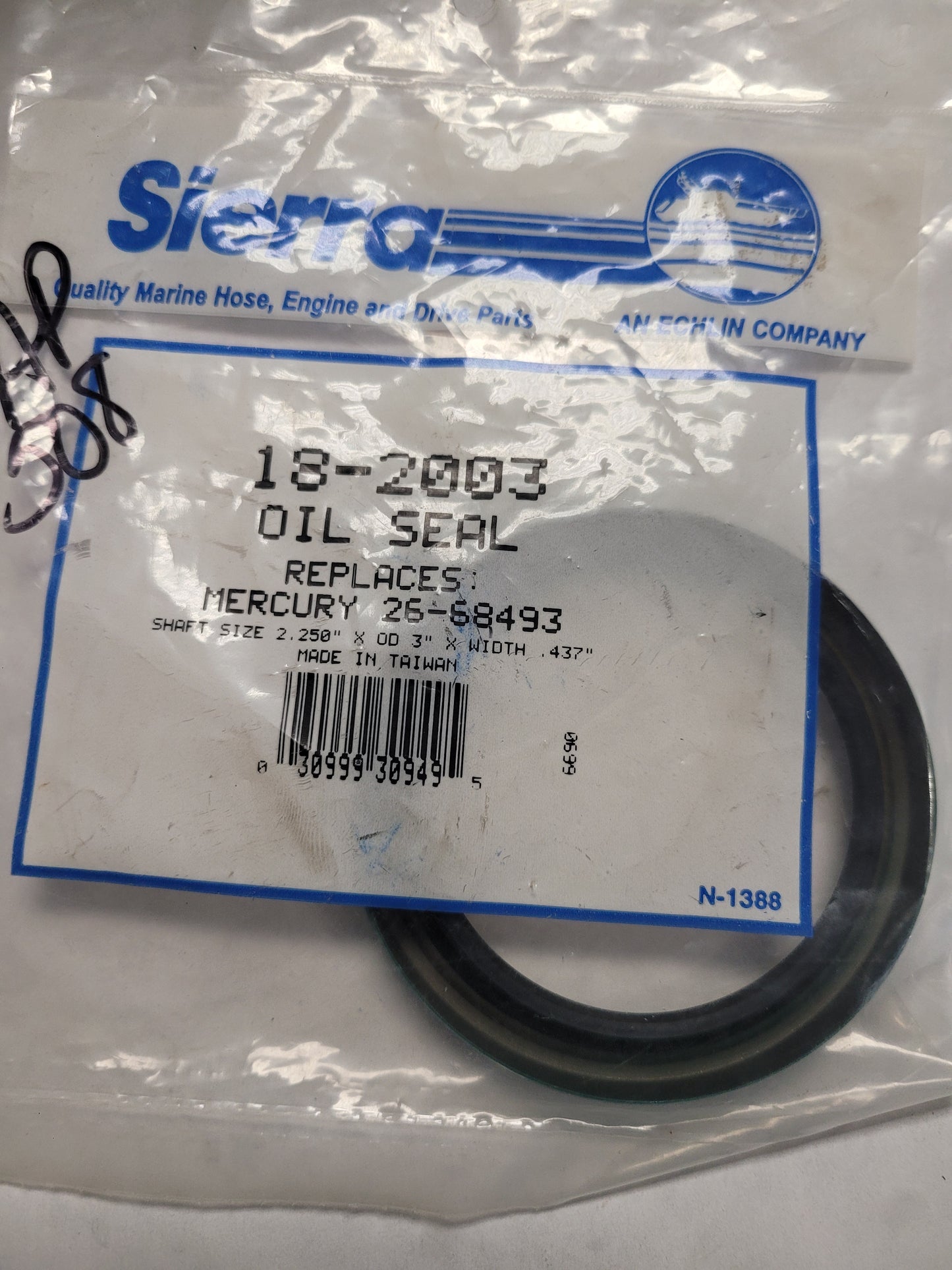 Oil Seal, Sierra 18-2003