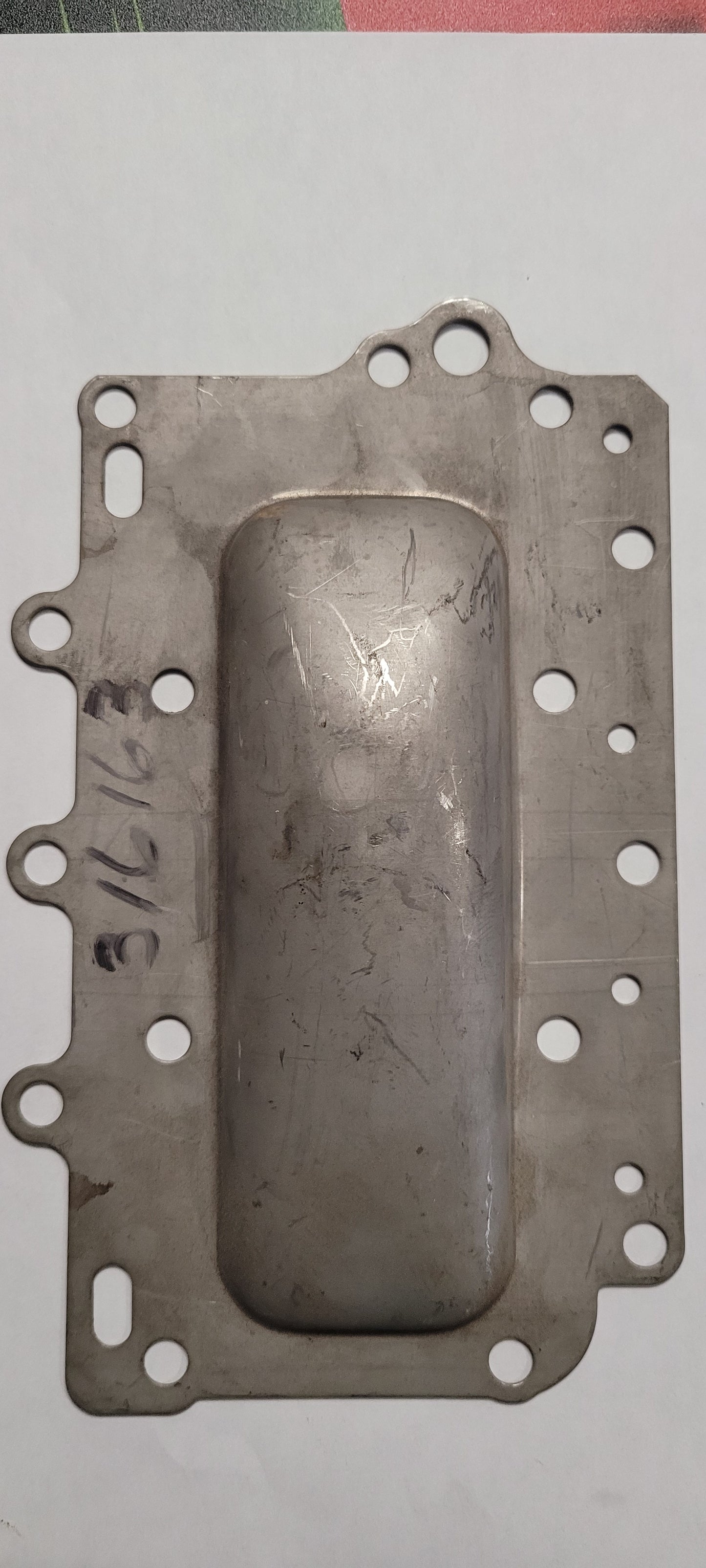 COVER, Exhaust inner, Vintage, (NOS) OMC 316163