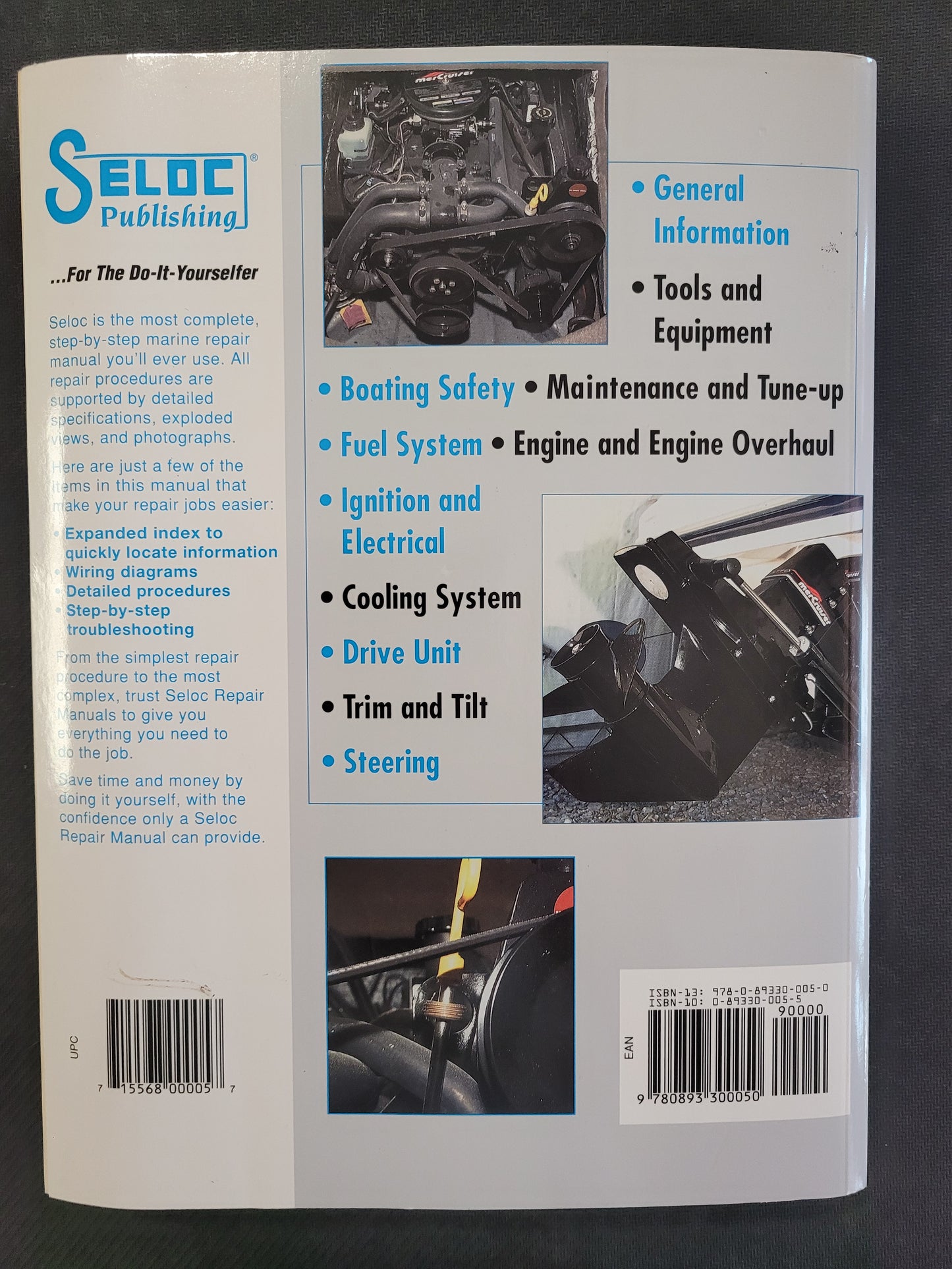 Mercruiser Repair Manual, Seloc 3200