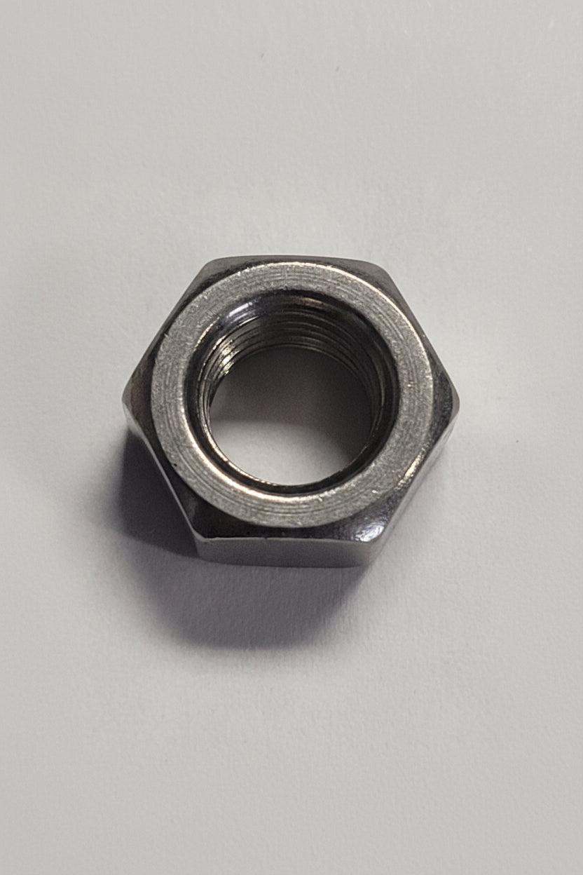 Hex Nut, 7/16"-20 Fine Thread, Stainless Steel, 6625-7/16x20
