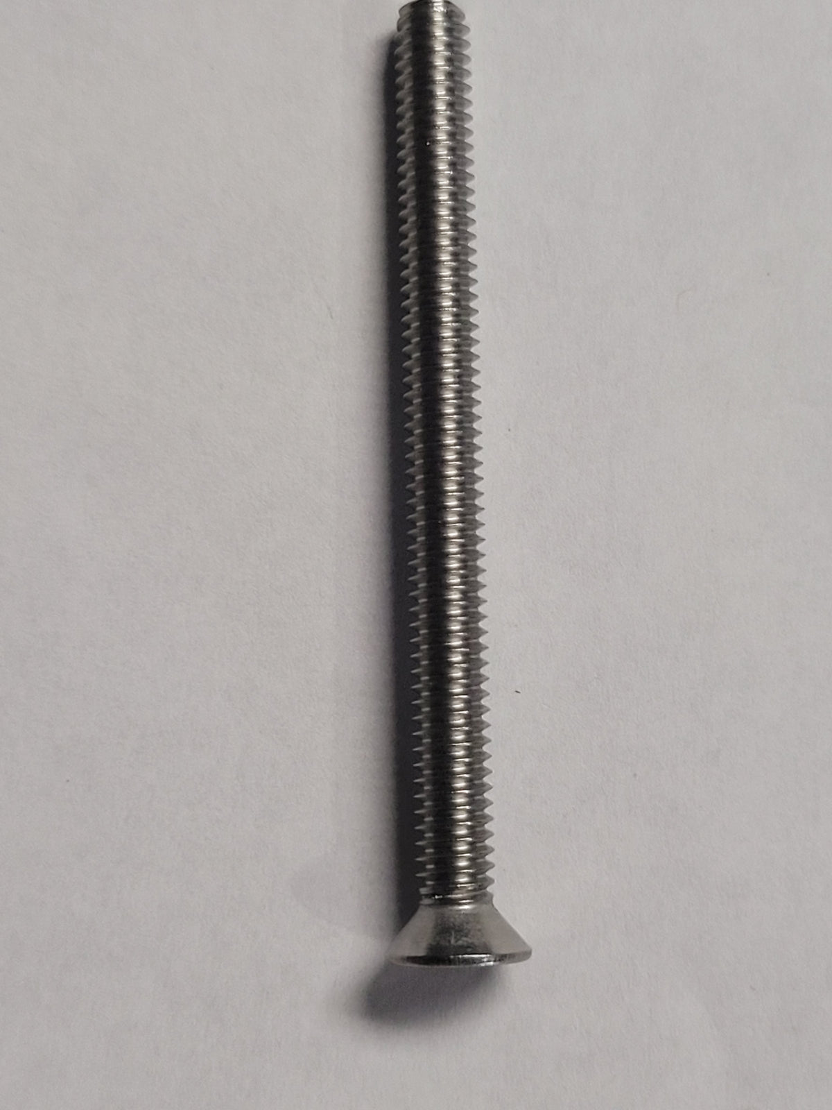 Machine Screw, Flat Head, SS 10-24x2", 4-2314