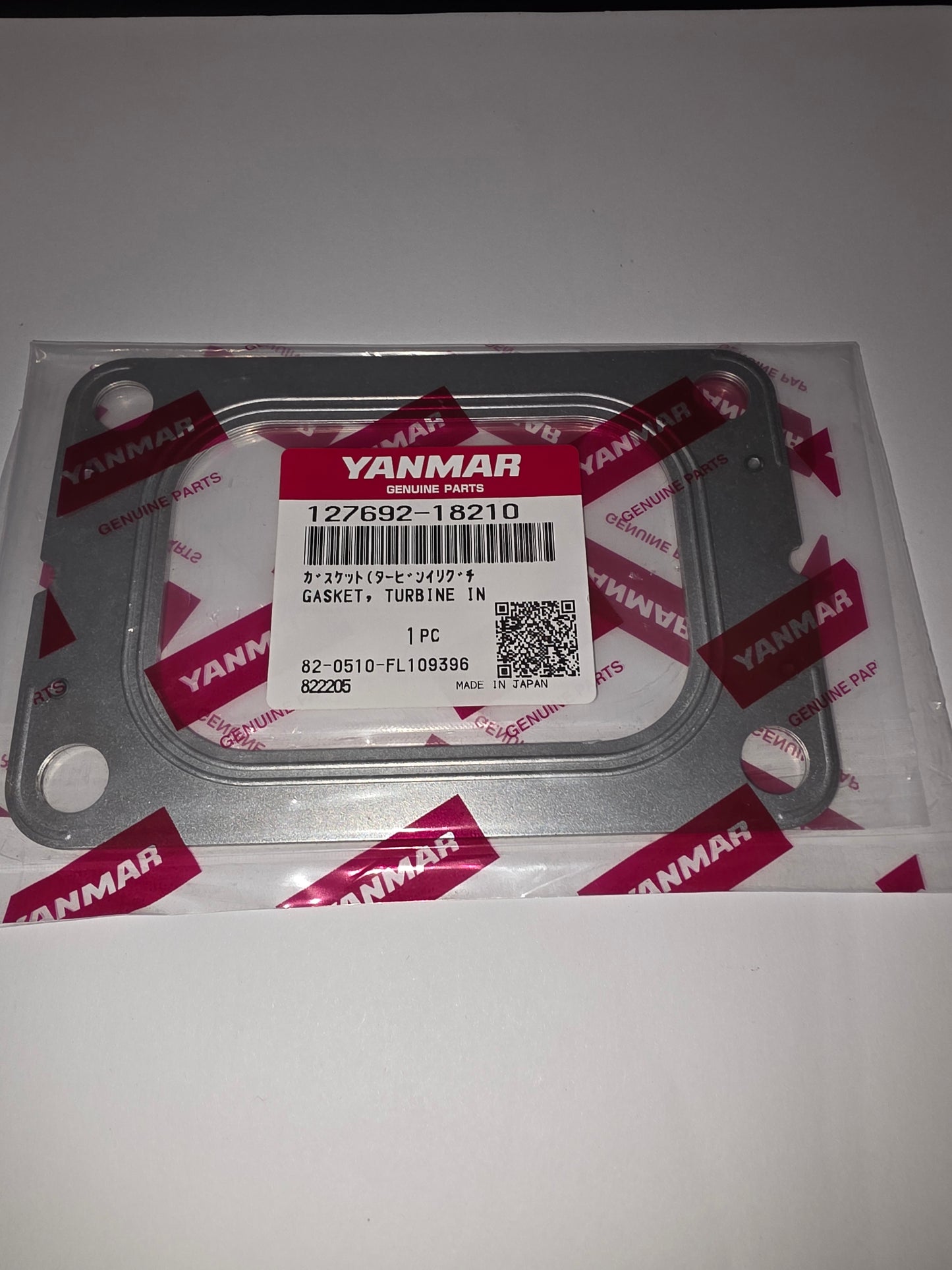 Yanmar 127695-18361 Gasket, turbine in