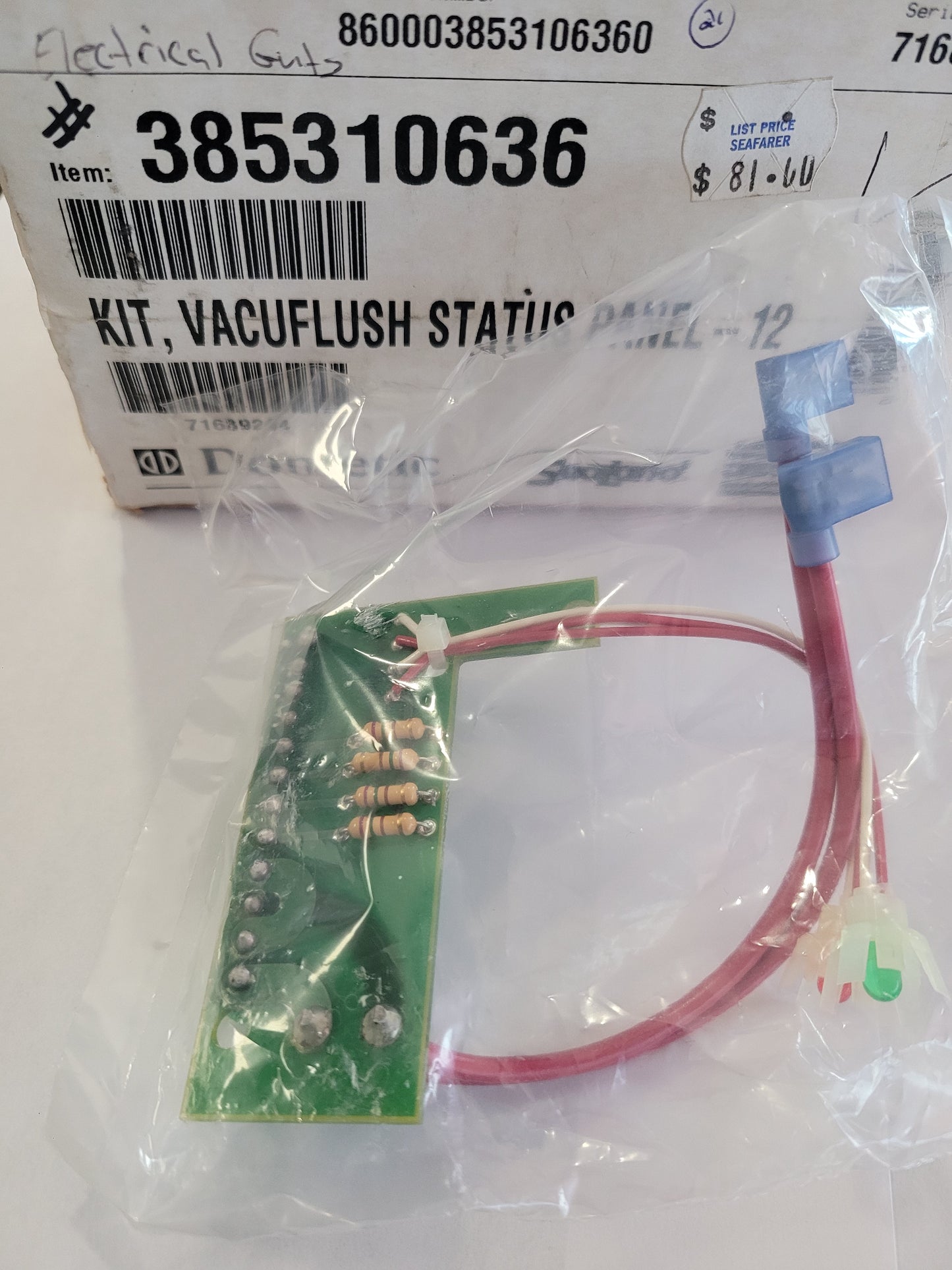 Kit, status panel guts Sealand/Dometic 385310636