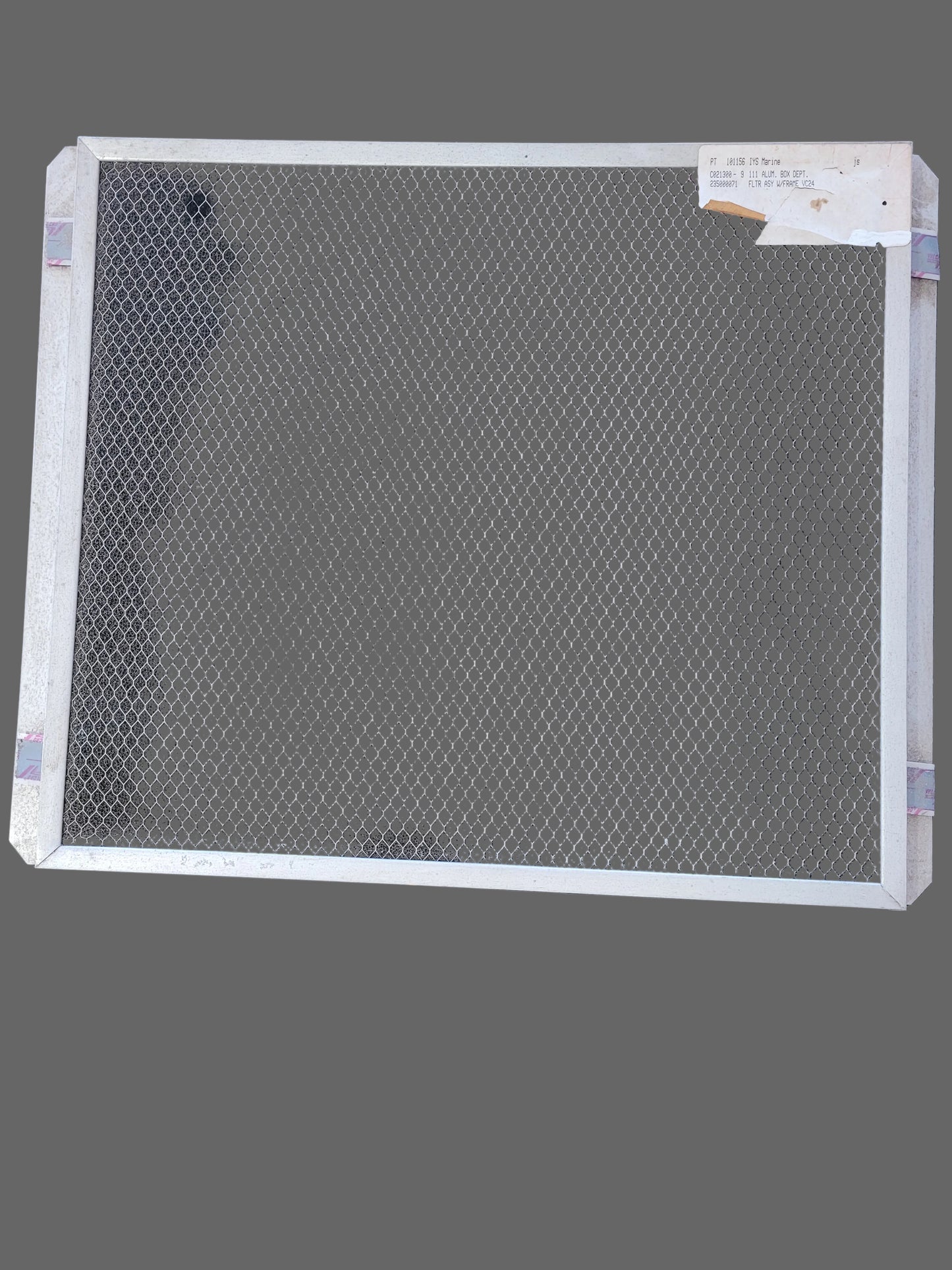 Filter Assy. W/Frame VC24 marine air 235000071