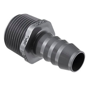 PVC 1 MPT X 3/4 Barb