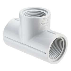 Tee, PVC, 3/4" FIP Sch 40
