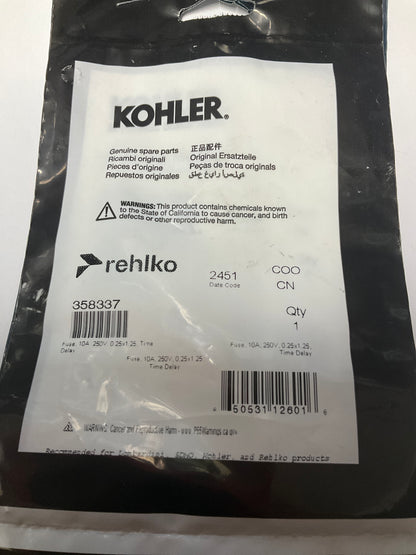 Kohler 358337 Fuse