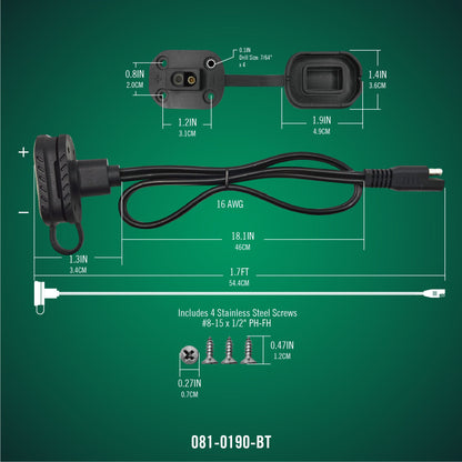 Quick Disconnect Cable Mount