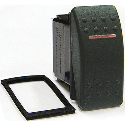 Illuminated Weather Resistant Contura® Rocker Switch on off RK19440-1