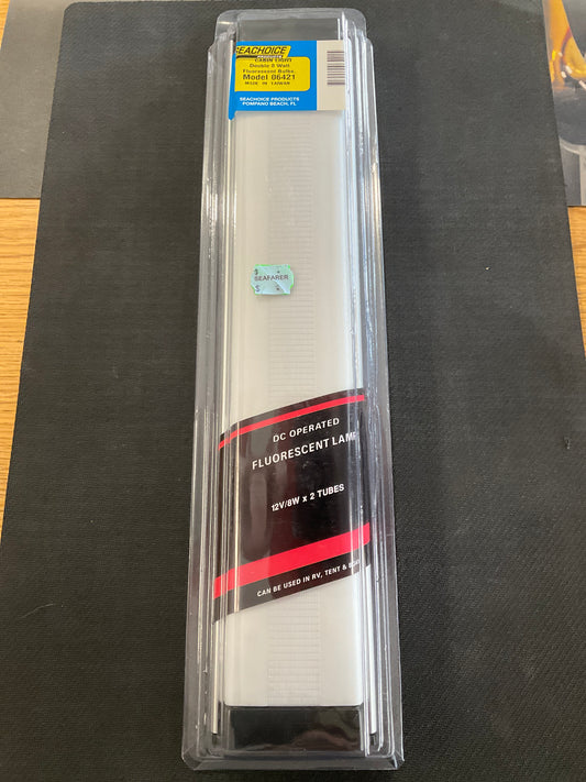 Flurescent Cabin Light Double Bulb 15"L x3"W x1"H