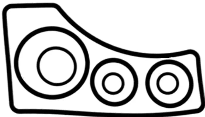 Gasket Set, Old Style Bravo, Sierra 18-2615