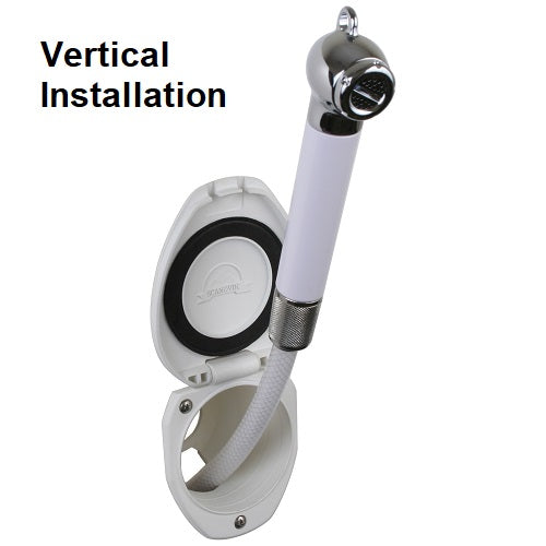 Scandvik Recessed Transom Shower