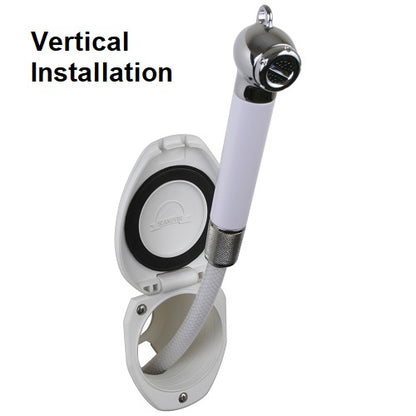 Scandvik Recessed Transom Shower