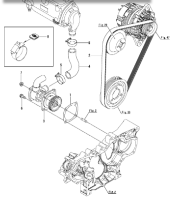 Yanmar 129677-42280 Ribed Belt